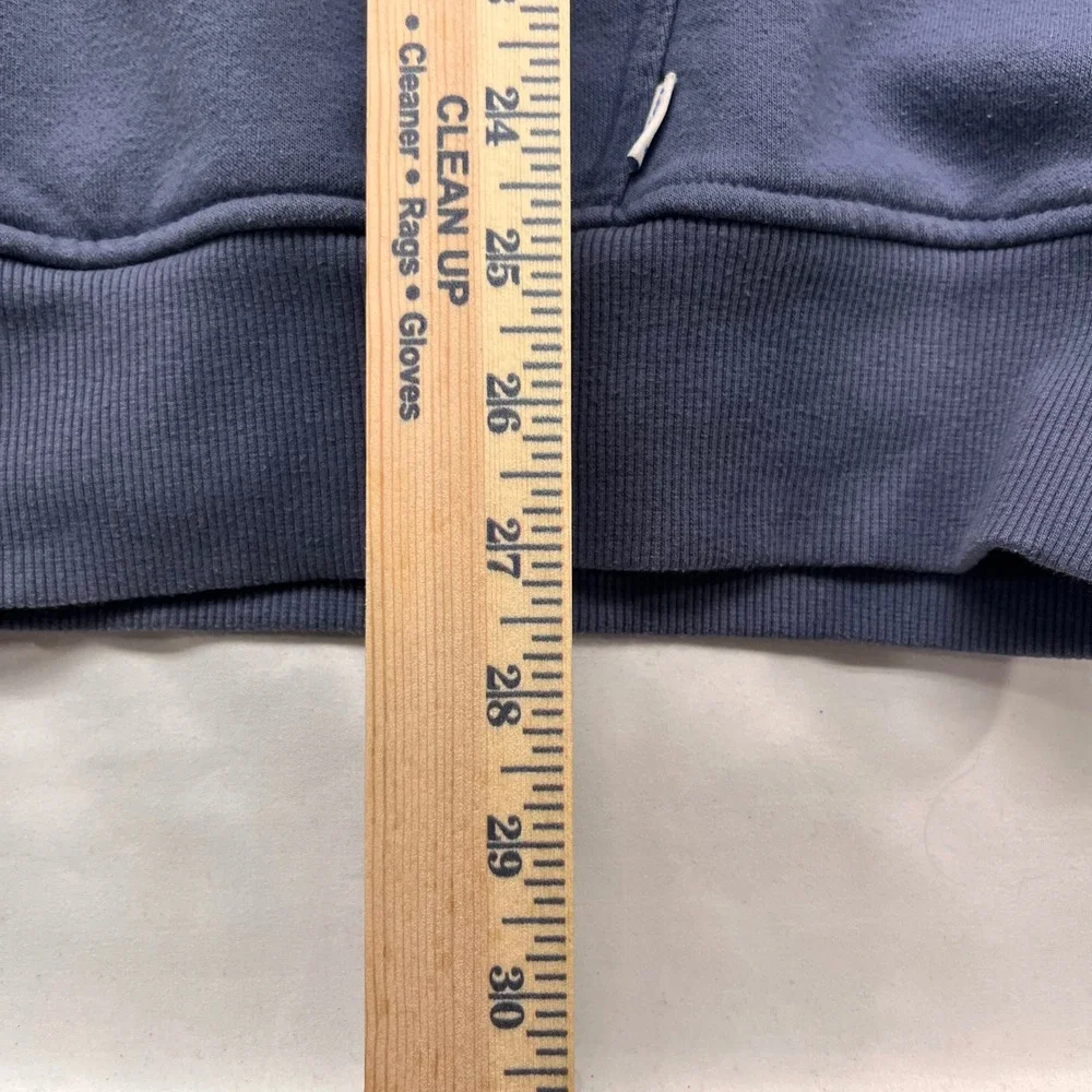 Hurley Mens Full Zip Hoodie Slate Blue Rainbow Graphic Sweatshirt Large‎ - Picture 4 of 7